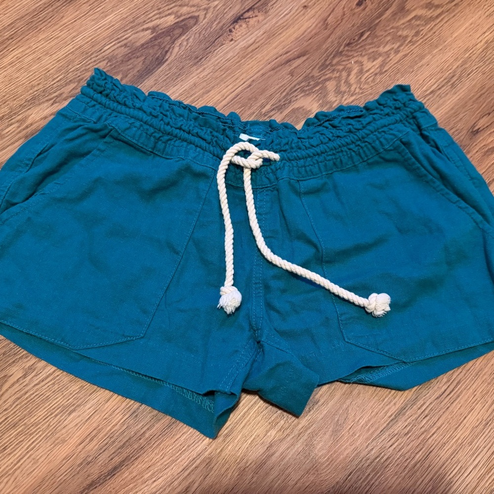 Roxy teal board shorts Size Medium  (0176)